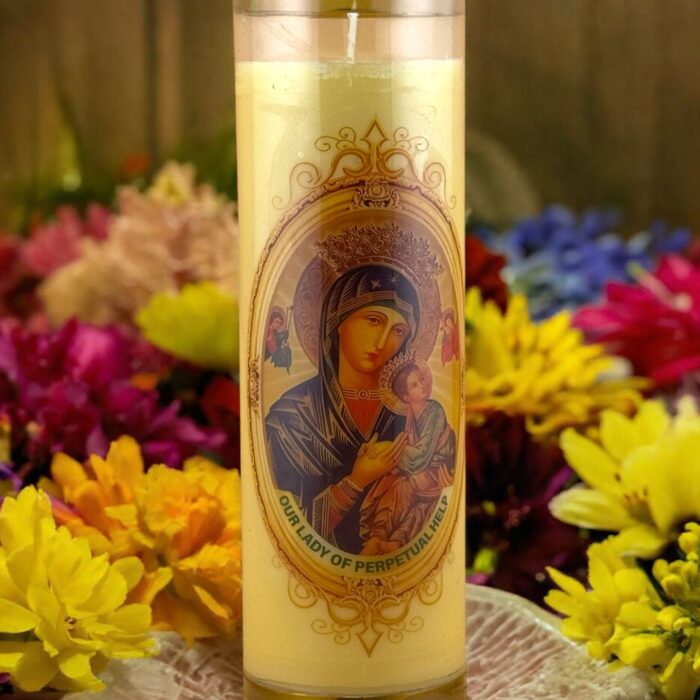 Our Lady of Perpetual Help Candle