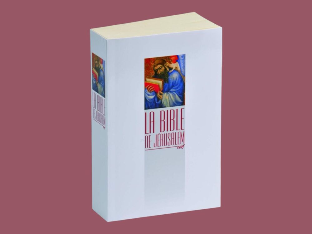 la bible de jerusalem couleur blanc