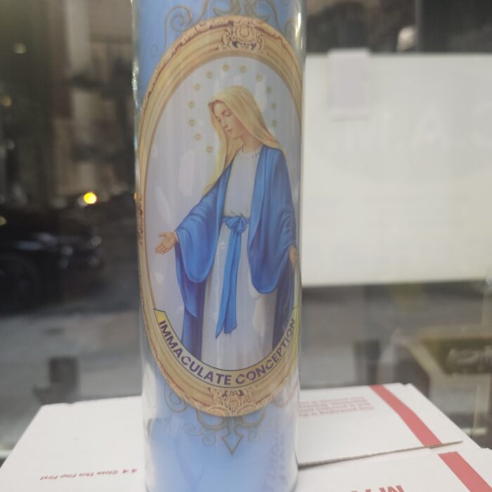 Cierge Immaculée Conception