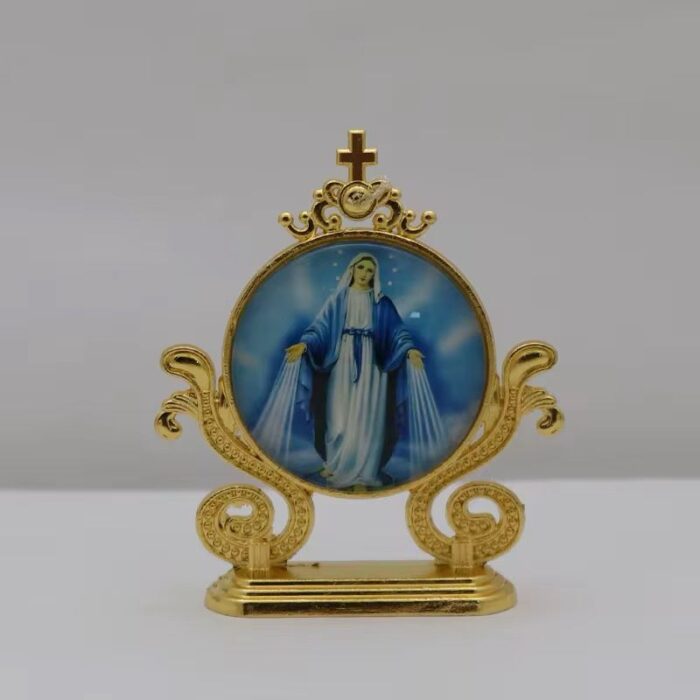 Immaculate conception religious decorations Metal Crafts gold