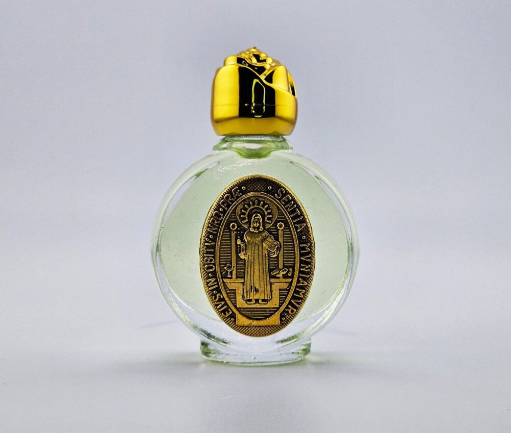 Saint Benedict Devotional Mini Bottle Oil