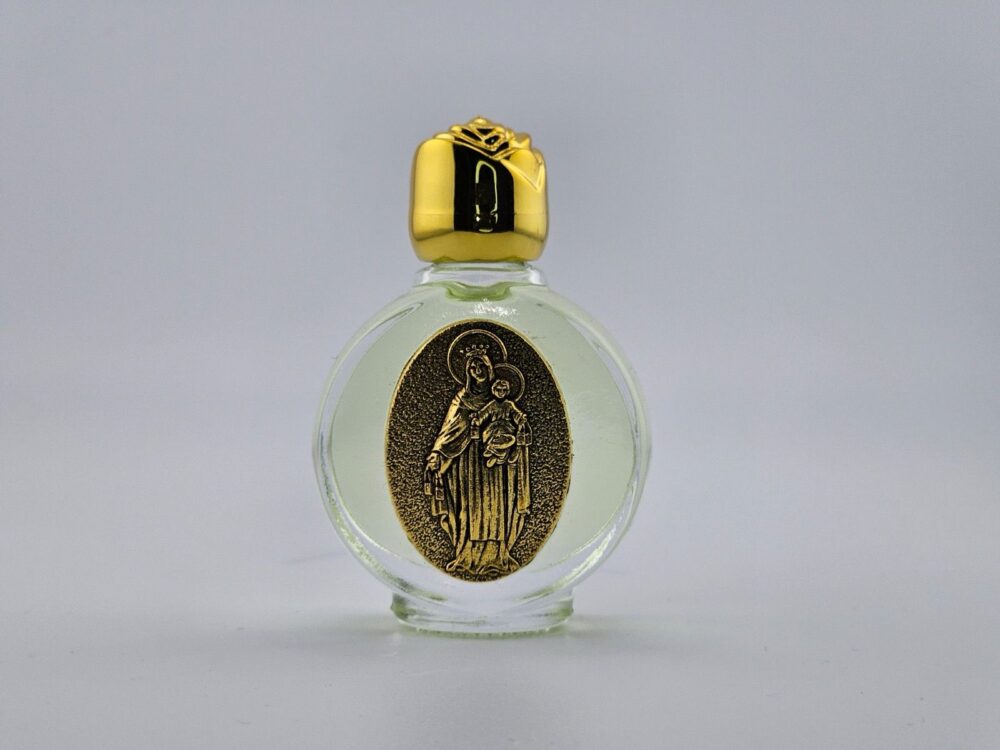 Our lady of Mount Carmel Devotional Mini Bottle Oil