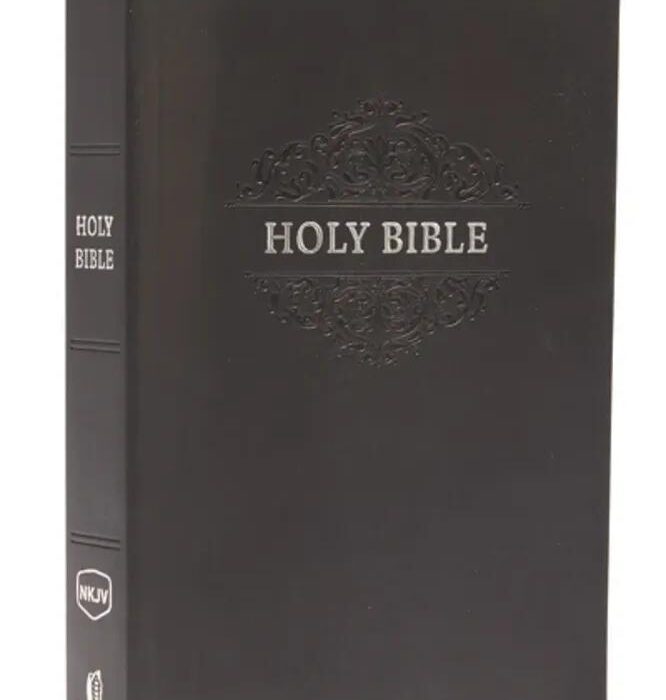 NKJV Holy Bible, Black Imitation Leather