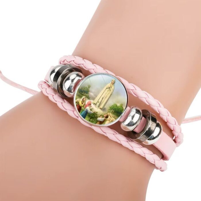 Our lady of Lourdes charm bracelet 