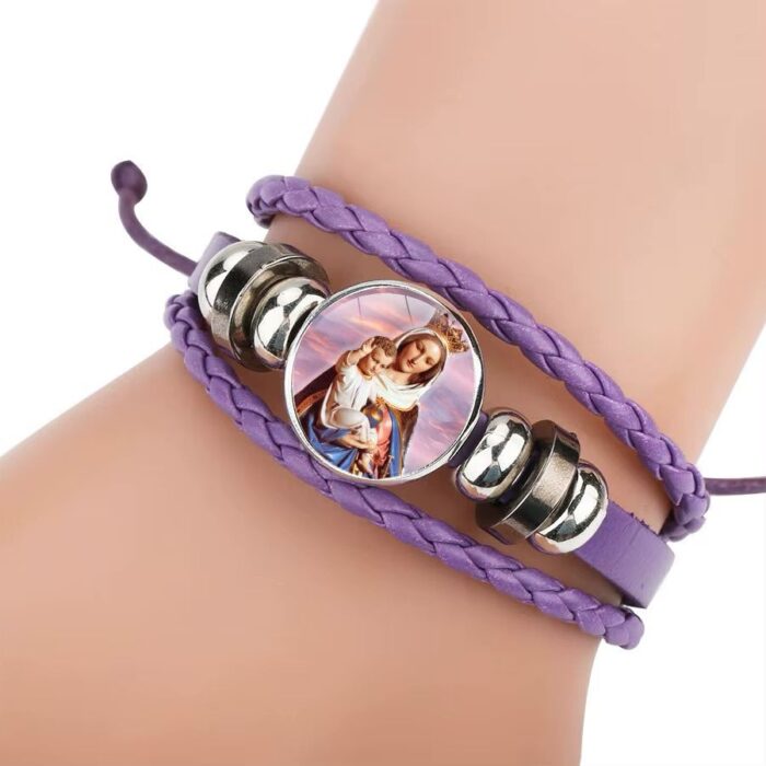 charm bracelet "Purple"