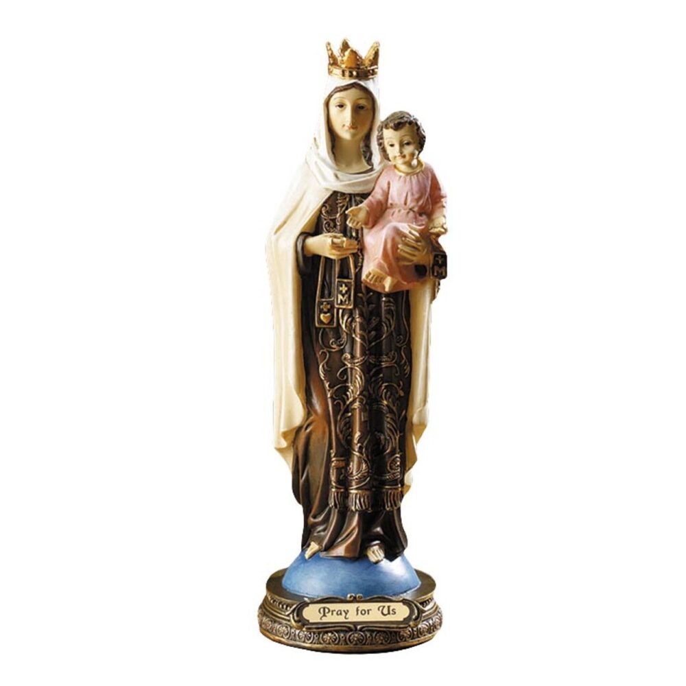 Mount Carmel statue 9"