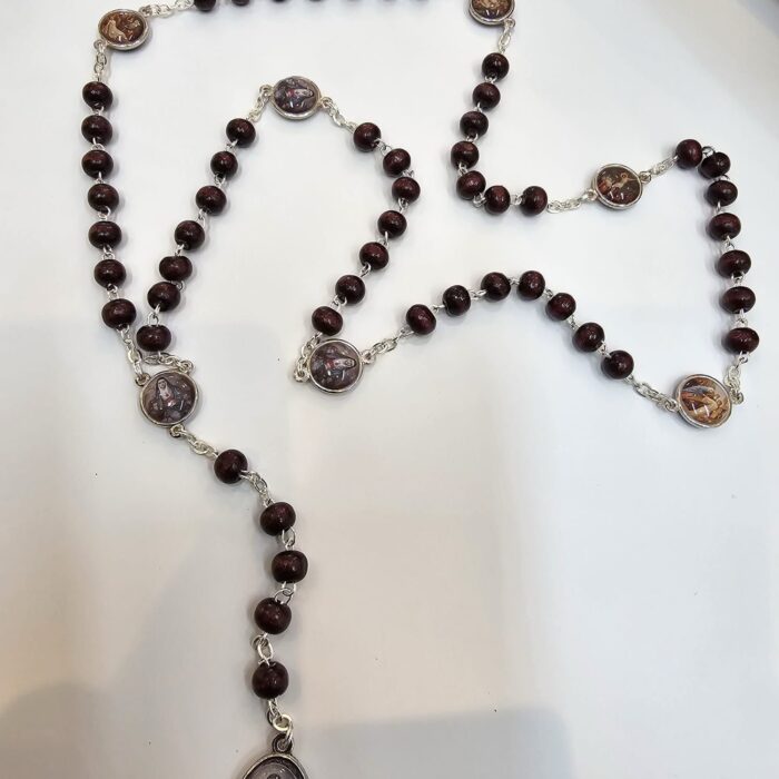 Saint therese 7 centerpiece rosary