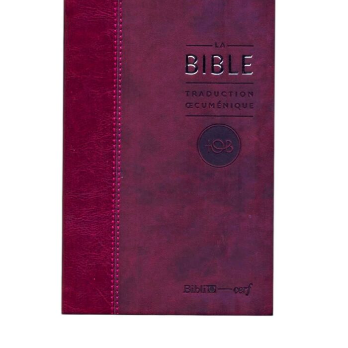 La Traduction Œcuménique bible "dark brown"