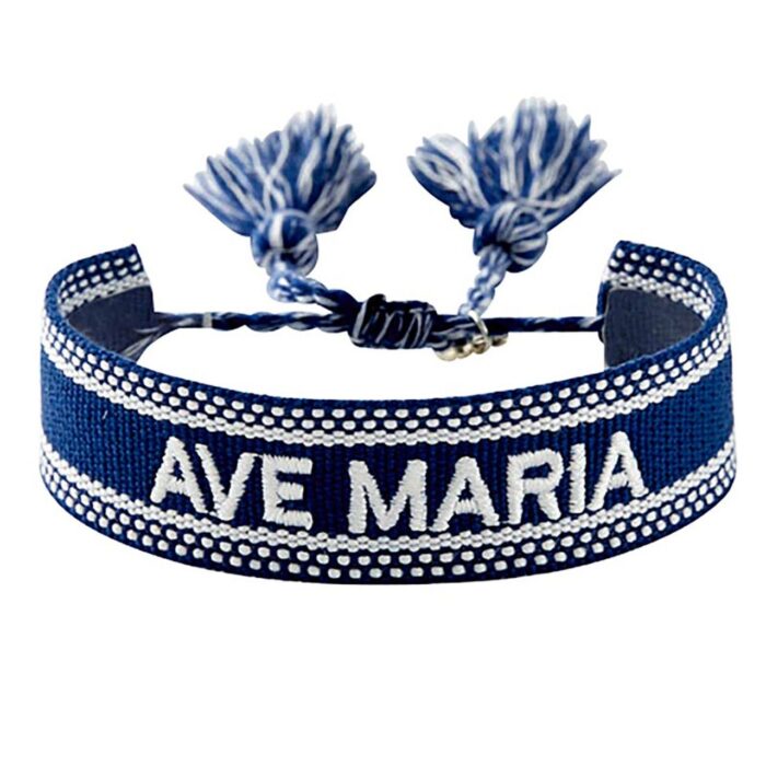 Ave Maria Tassel Bracelet