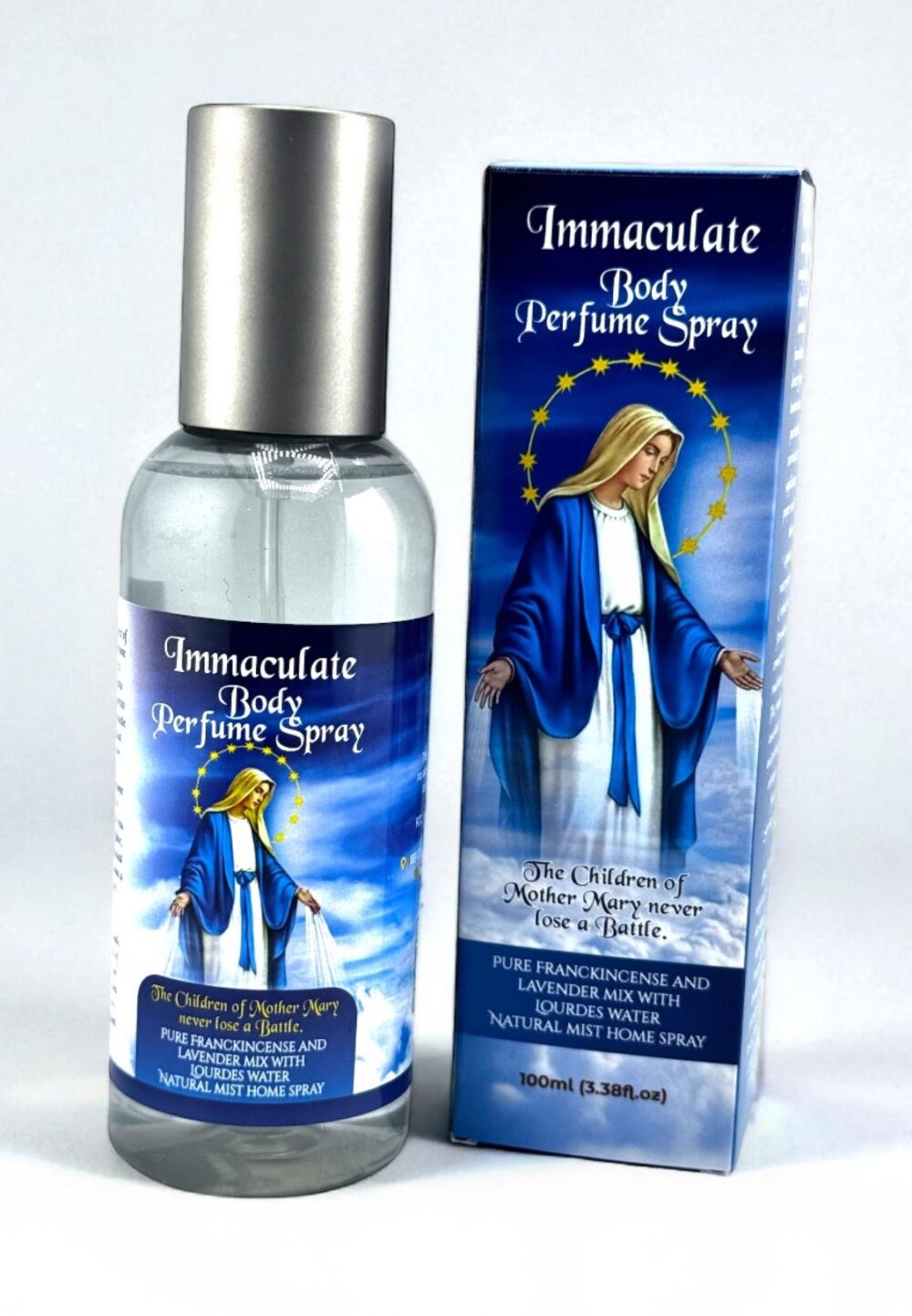 Immaculate body perfume spray