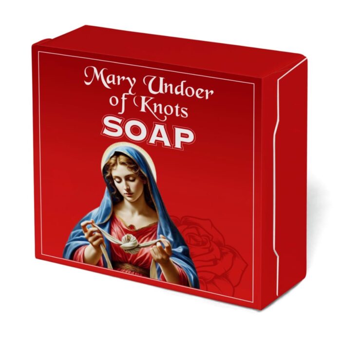 Mary undoer of knots soap