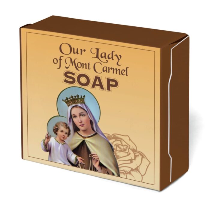 Our lady of mount carmel soap